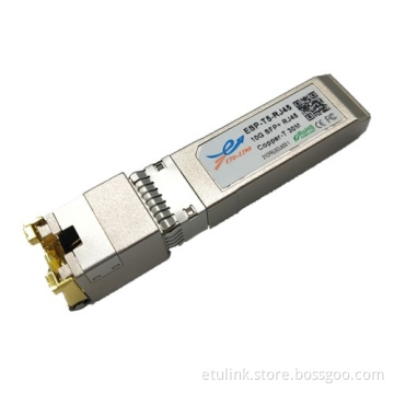 10G RJ45 SFP+ 30M Optical Transceiver